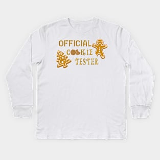 Cookie Tester Kids Long Sleeve T-Shirt